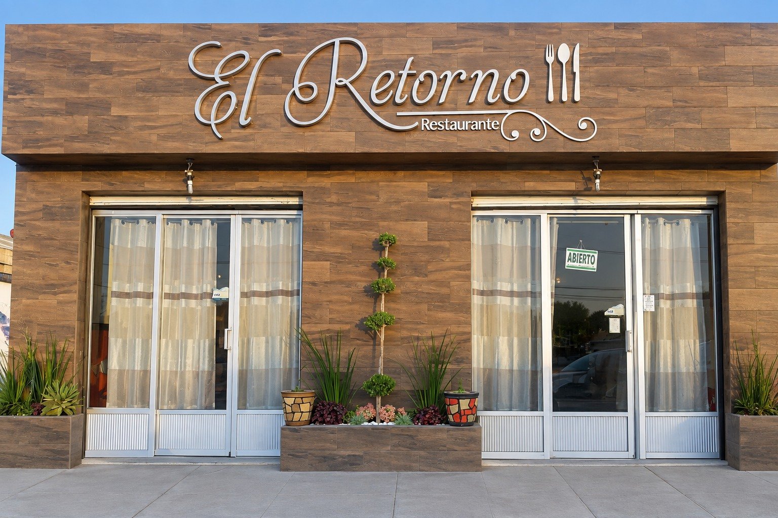 Fachada de El Retorno Restaurante